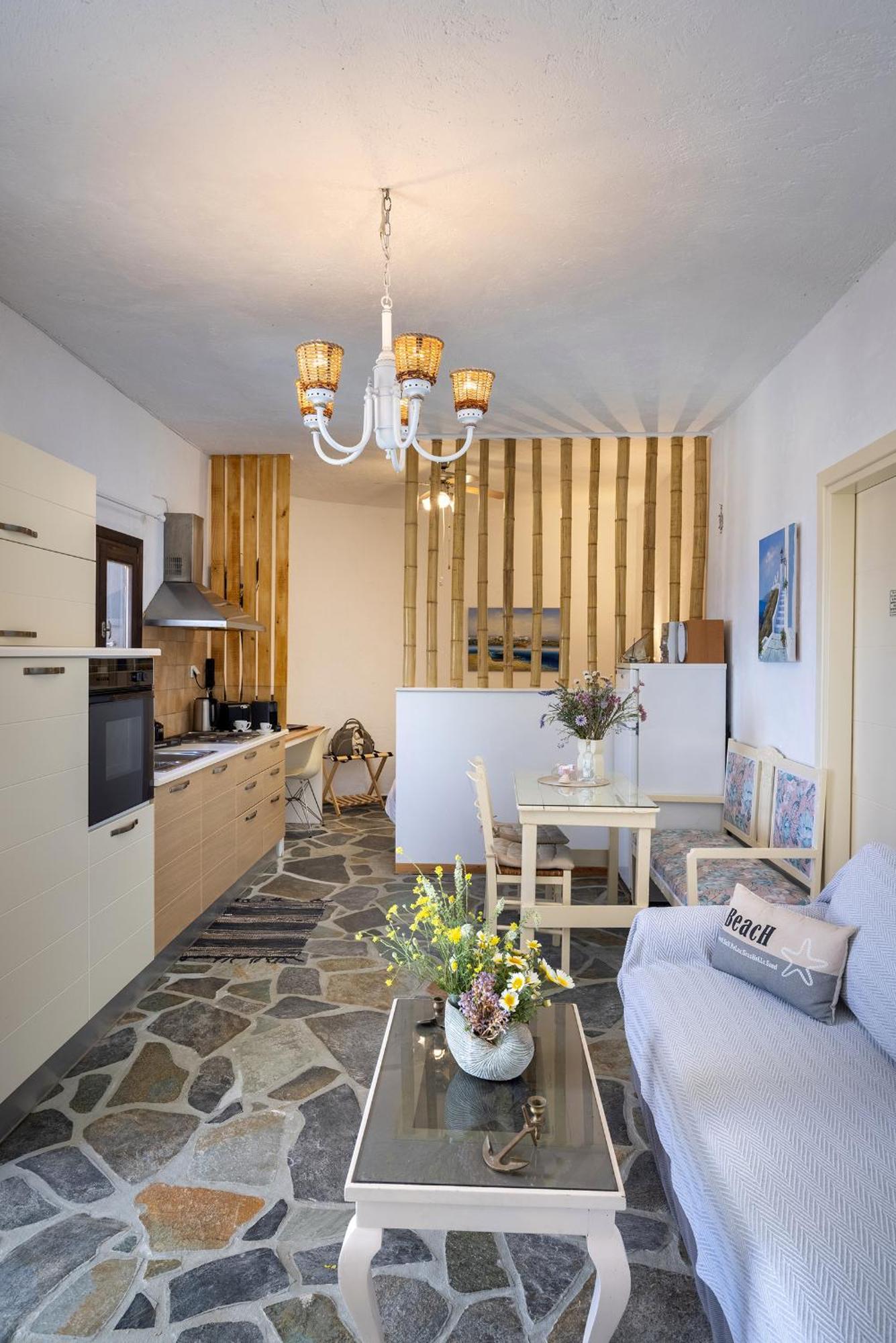 Aegean View - Seaside Apartment In Syros Azolimnos Esterno foto