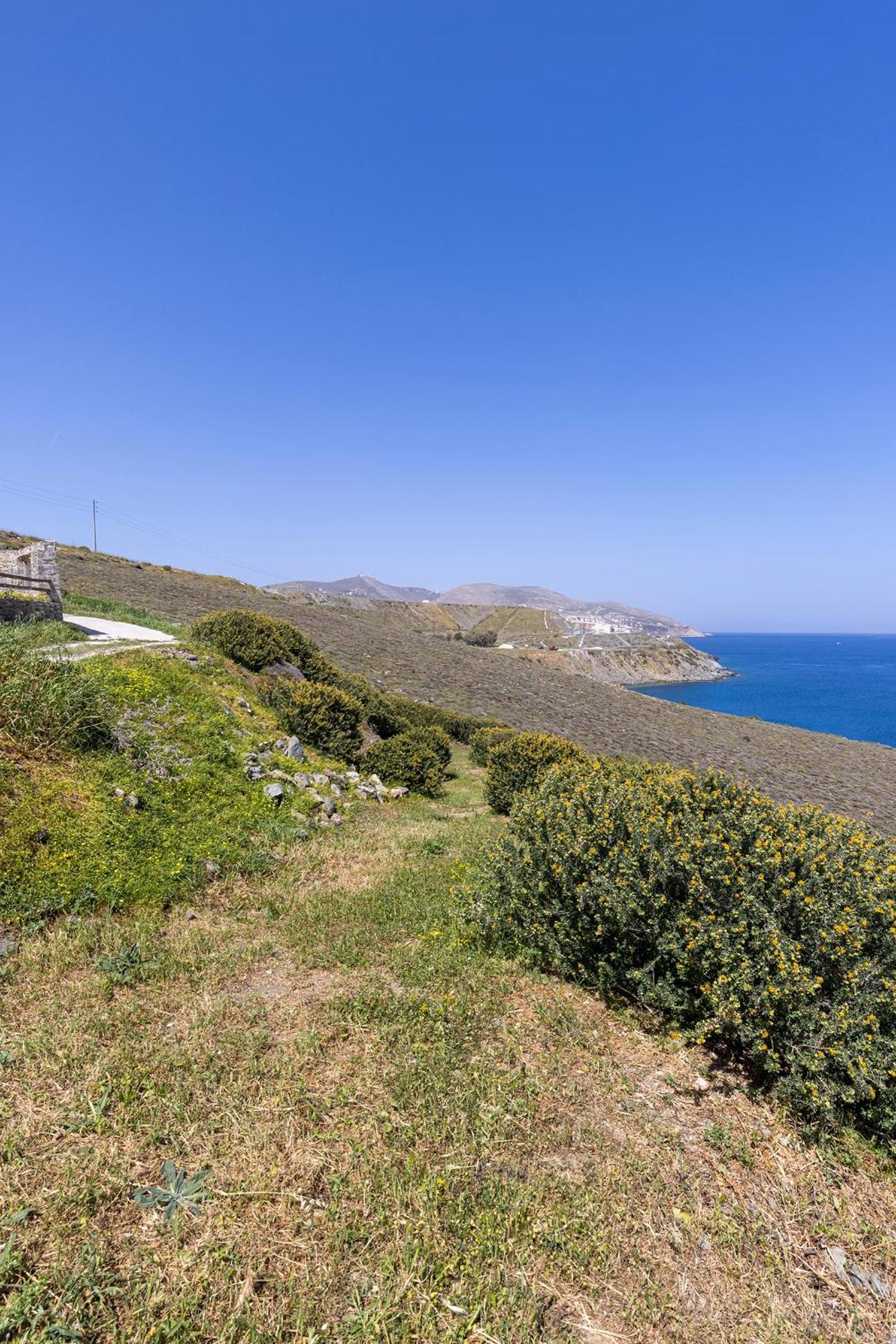 Aegean View - Seaside Apartment In Syros Azolimnos Esterno foto