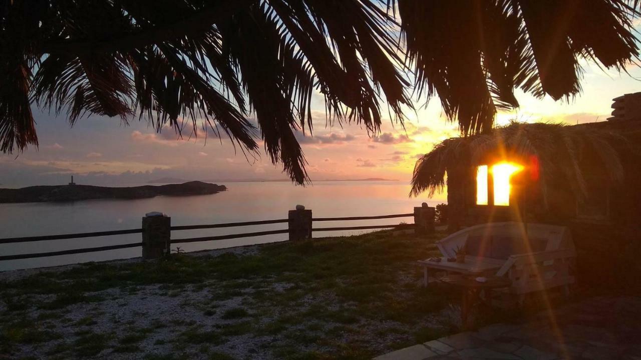 Aegean View - Seaside Apartment In Syros Azolimnos Esterno foto