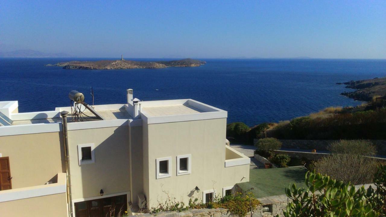 Aegean View - Seaside Apartment In Syros Azolimnos Esterno foto